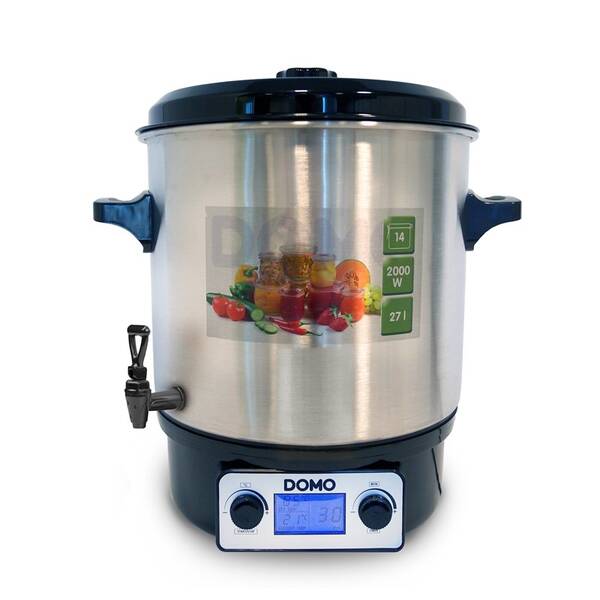 Zavárací hrniec Domo DO42325PC nerez

