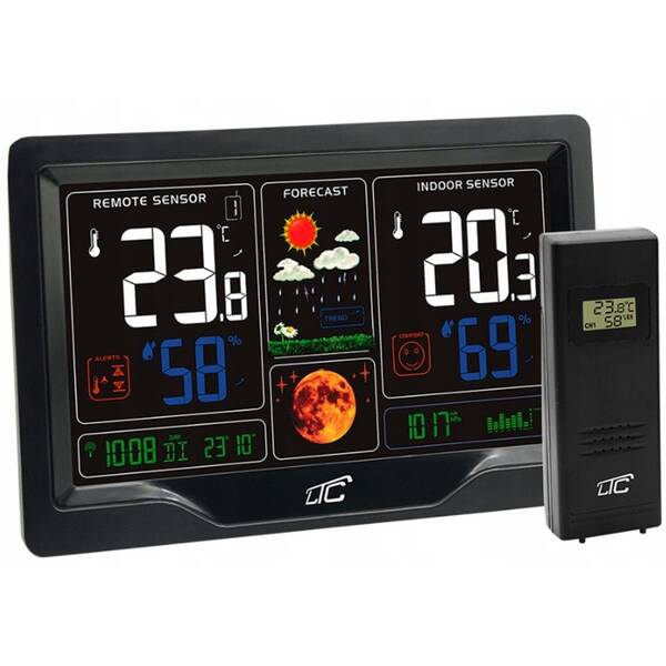 Meteorologická stanica Ltc Audio LXSTP09C čierna

