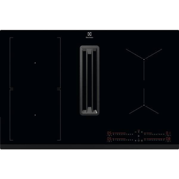 Indukčné varné dosky s odsávaním Electrolux KCC83443 čierna

