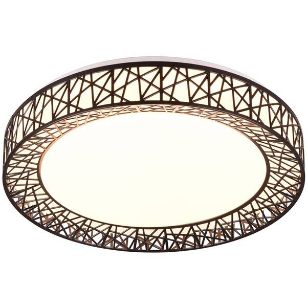 LED stropné svietidlo Reality Cluster čierne

