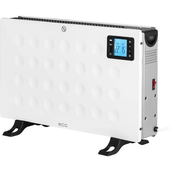 Teplovzdušný konvektor ECG TK 2080 DR WHITE 

