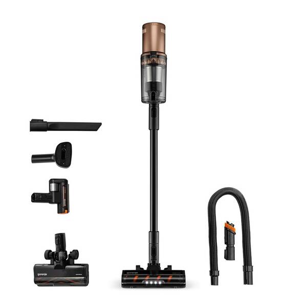 Tyčový vysávač Gorenje SVC259449NDCO NEO DEEP INVERTERPOWER medený

