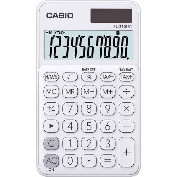 Kalkulačka Casio SL 310 UC WE biela

