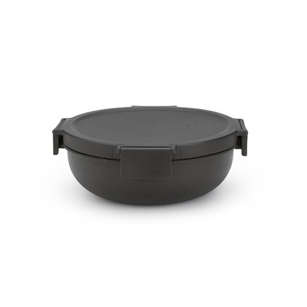 Miska Brabantia Make & Take, 1,3 l, dark grey sivá

