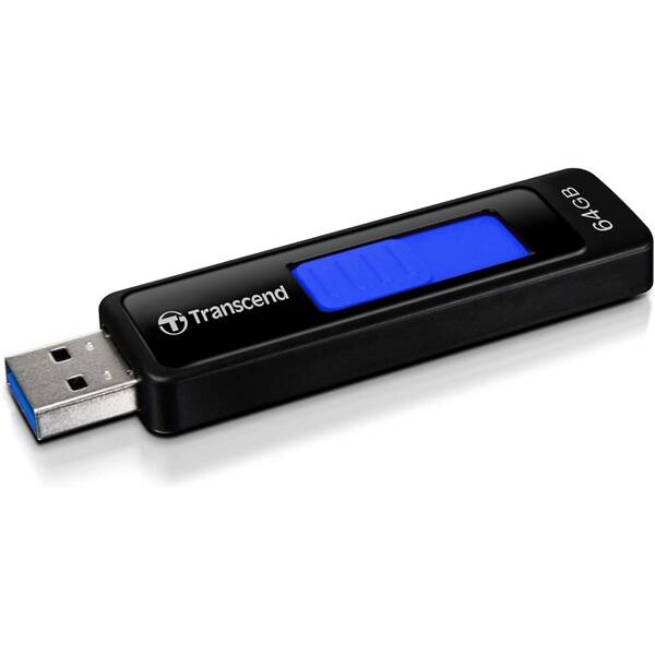 USB flashdisk Transcend 64 GB USB 3.1 modrý

