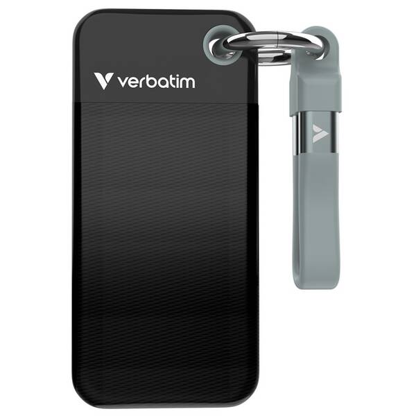 SSD externý Verbatim Pocket 2TB čierny/sivý


