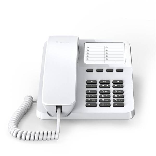 Domáci telefón Gigaset DESK 400 biely

