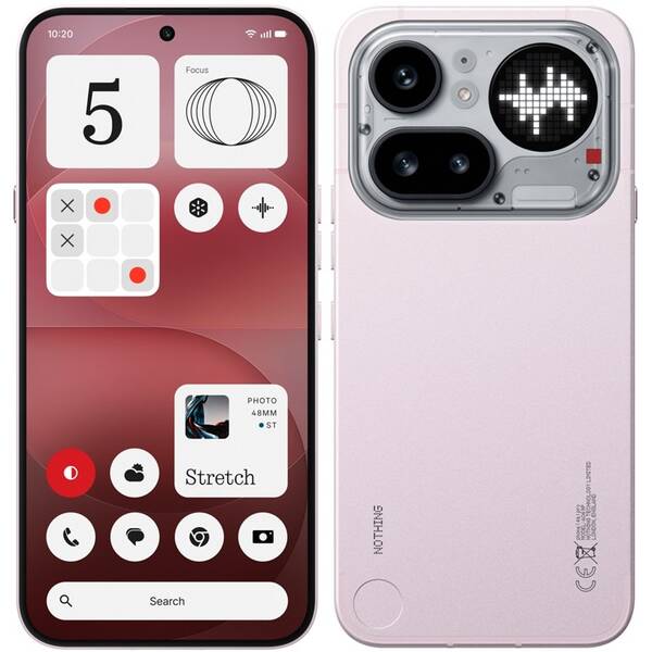 Mobilný telefón Nothing Phone (4a) Pro 5G 12 GB / 256 GB ružový

