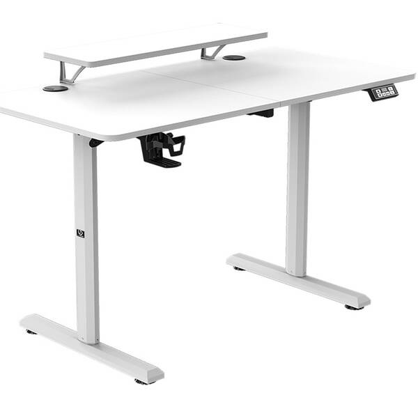 Elektrický stôl ULTRADESK Highlander biely

