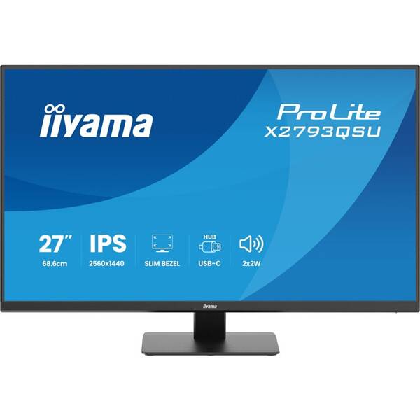Monitor IIYAMA ProLite X2793QSU-B1 čierny


