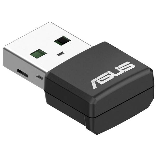 Wi-Fi adaptér Asus USB-AX55 Nano, AX1800 čierne

