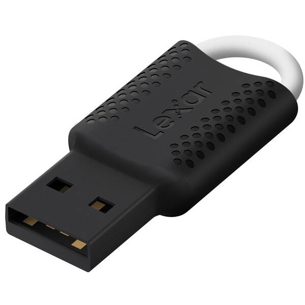 USB flashdisk Lexar JumpDrive V40 USB 2.0, 128GB čierny

