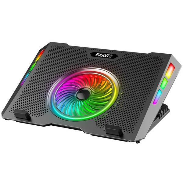 Chladiaca podložka pre NTB Evolveo Ania 16 RGB na 17" čierna

