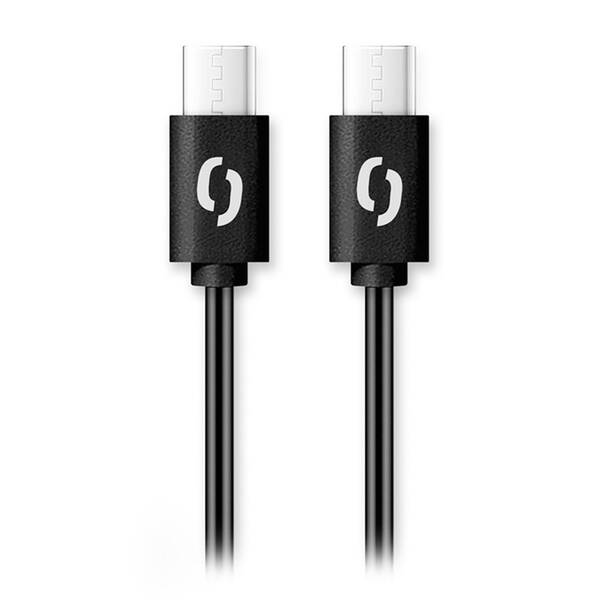 Kábel Aligator Power 65W, USB-C/USB-C, 3A, 1,5m čierny

