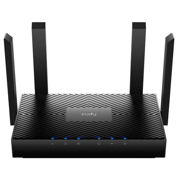 Router Cudy WR3000 AX3000 Wi-Fi 6 Mesh Gigabit čierny

