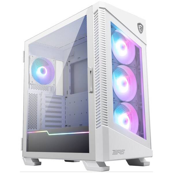 Case MSI VELOX 100R biela

