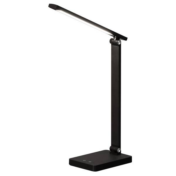 Stolná lampa Fischer & Honsel Ole, 1x LED, 2,5 W čierna

