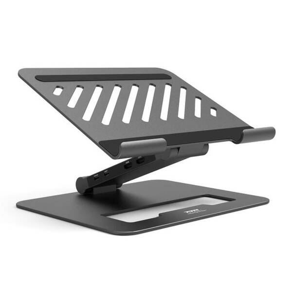 Dokovacia stanica PORT CONNECT 2v1 USB-C Notebook Stand, 2x4K čierna

