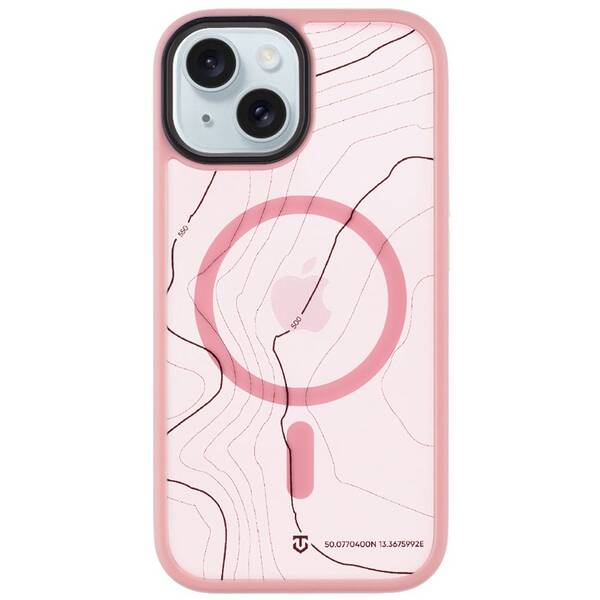 Kryt na mobil Tactical MagForce Hyperstealth Sika na Apple iPhone 15 ružový

