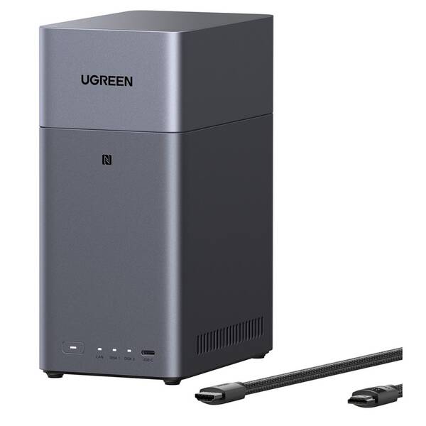 Sieťové úložisko UGREEN NASync DH2300 - 95998 (Diskless) sivé

