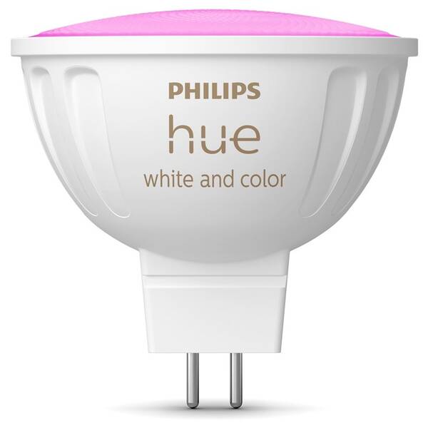 Inteligentná žiarovka Philips 6,3 W, MR16, GU5,3, White and Color Ambiance 

