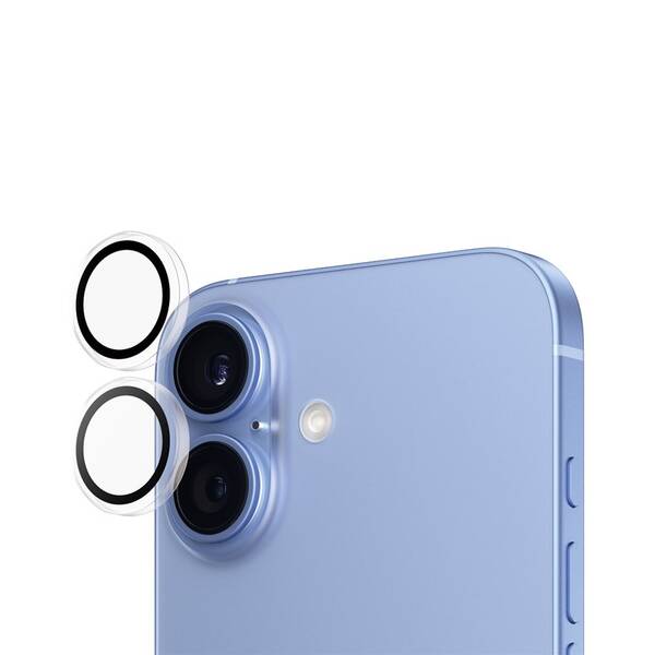 Ochranné sklo šošovky fotoaparátu PanzerGlass Hoops na Apple iPhone 17/16/16 Plus 

