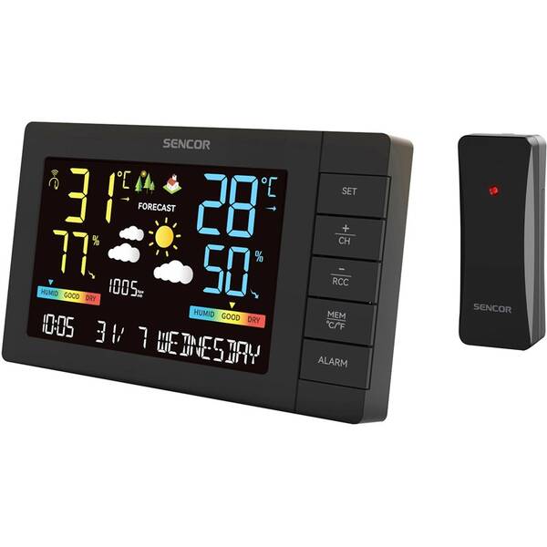 Meteorologická stanica Sencor SWS 4440 čierna

