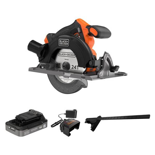 Okružná píla Black-Decker BLCCS78E1-QW (s baterií) 

