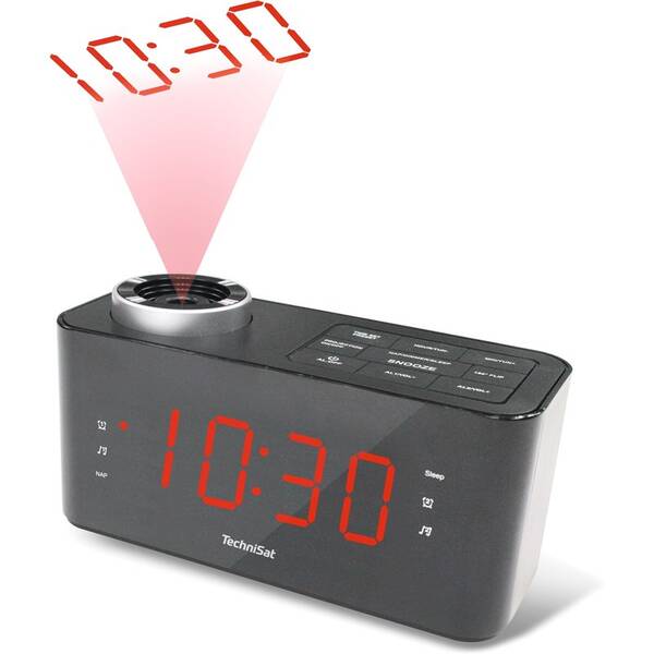 Rádiobudík Technisat Digiclock 3 čierny

