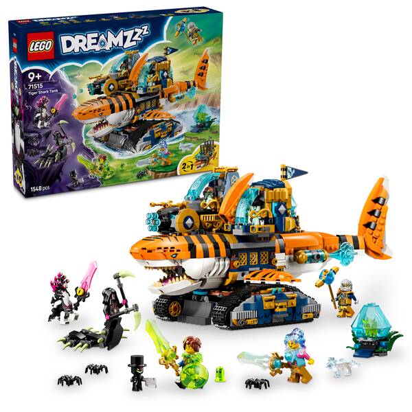 Stavebnica LEGO® DREAMZzz™ 71515 Tigrožraločí tank 

