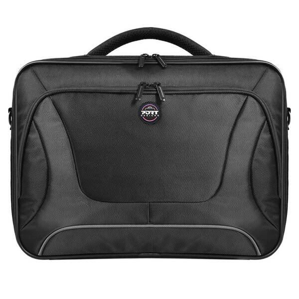 Brašna na notebook PORT DESIGNS Courchevel Clamshell na 17,3" čierna


