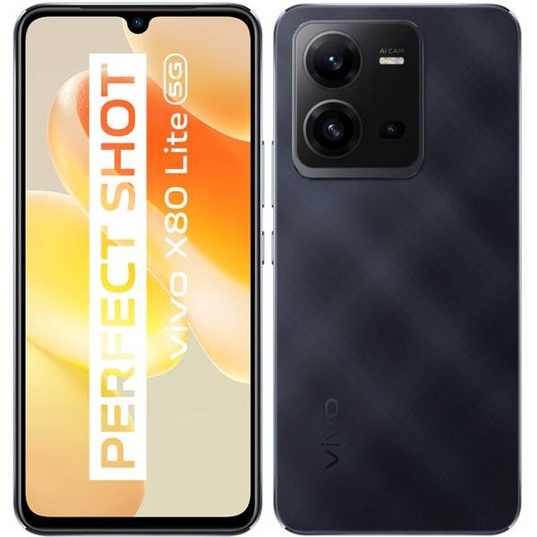 Mobilný telefón vivo X80 Lite 5G 8 GB / 256 GB čierny

