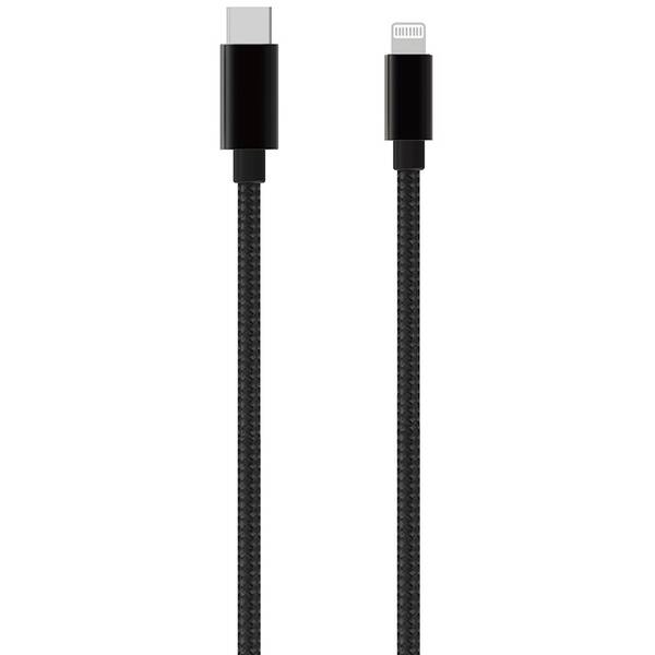 Kábel WG USB-C/Lightning, 50 cm čierny

