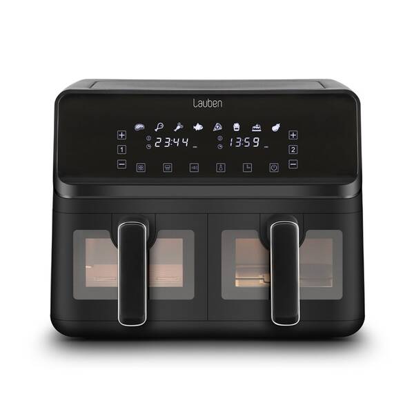 Fritéza teplovzdušná Lauben DualZone® Air Fryer 8000BC čierna

