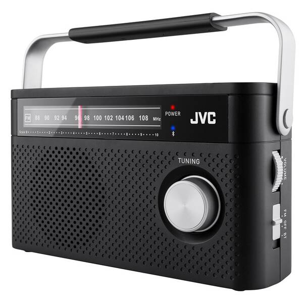 Rádioprijímač JVC RA-E315B čierny


