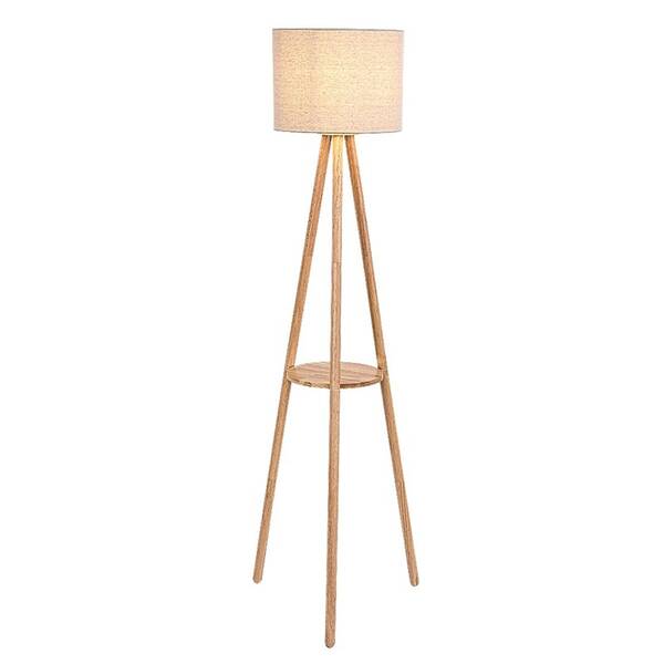 Stojacia lampa Rabalux Trevia 74108 drevená

