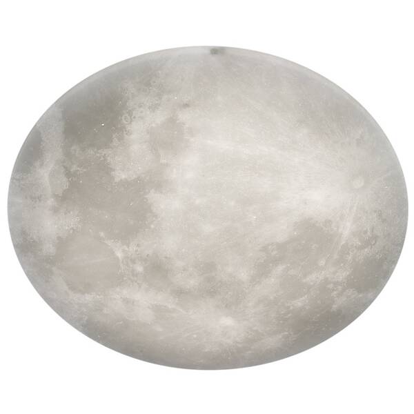 LED stropné svietidlo TRIO Lunar, 60 cm sivé

