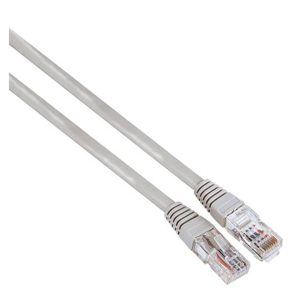 Kábel Hama Cat5e U/UTP RJ45, 1,5 m biely

