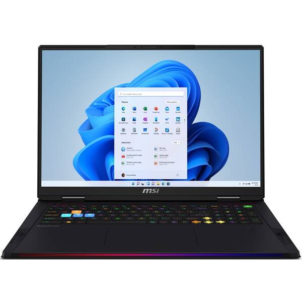 Notebook MSI Raider 18 HX AI A2XWIG-042CZ čierny

