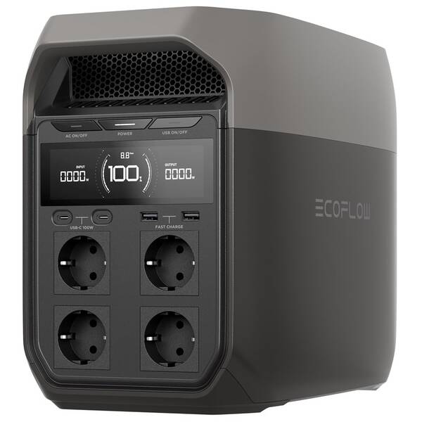 Nabíjacia stanica EcoFlow DELTA 3 (1024Wh) čierna/sivá

