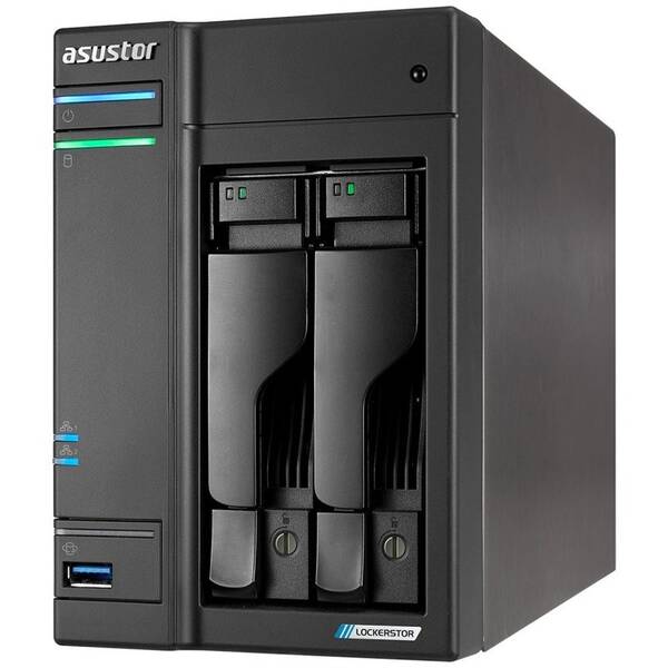 Sieťové úložisko ASUSTOR Lockerstor 2 Gen2 čierne

