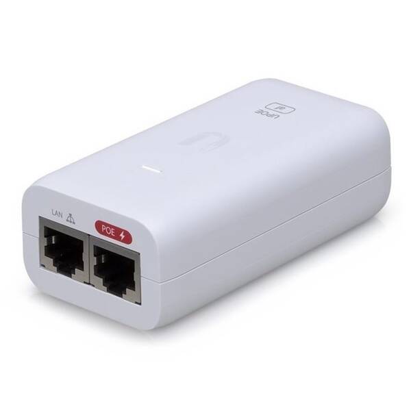 PoE Injektor Ubiquiti U-POE-af biely

