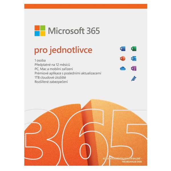  Microsoft 365 pre jednotlivcov, všetky jazyky - elektronická licencia 

