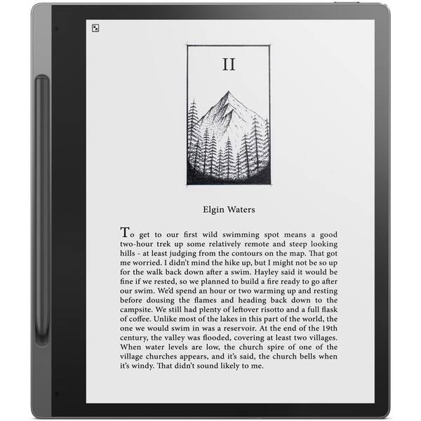 Tablet Lenovo Smart Paper + flipové pouzdro a dotykové pero sivý

