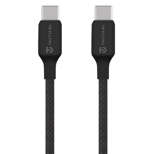 Kábel Tactical Stitch Thread USB-C/USB-C 0,3m čierny

