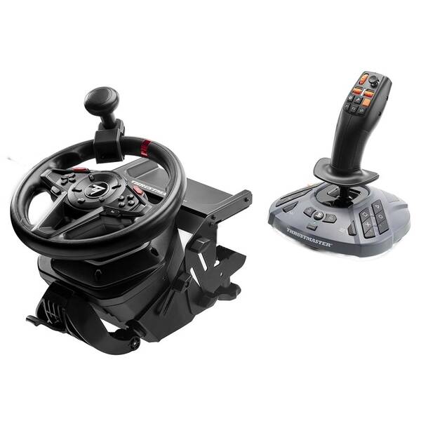 Volant Thrustmaster T128 SimTask Farming Pack, PS5 , PC čierny

