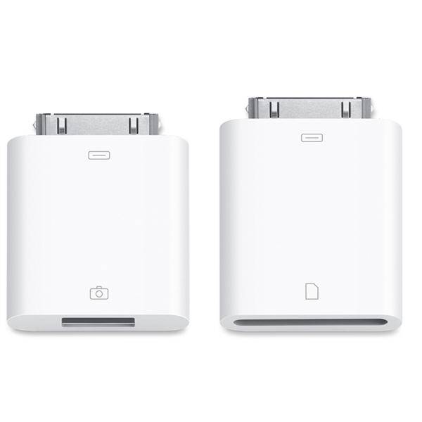 Čítačka pamäťových kariet Apple pre pripojenie fotoaparátu k iPad P30pin -  USB/SD 

