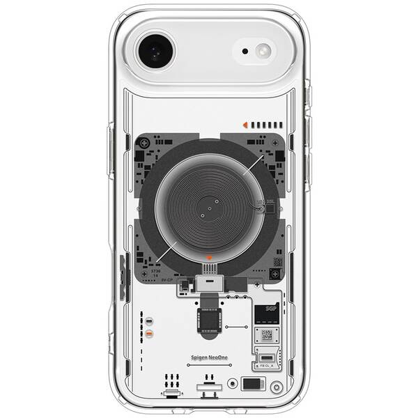 Kryt na mobil Spigen Ultra Hybrid MagSafe Neo One na Apple iPhone Air sivý/priehľadný

