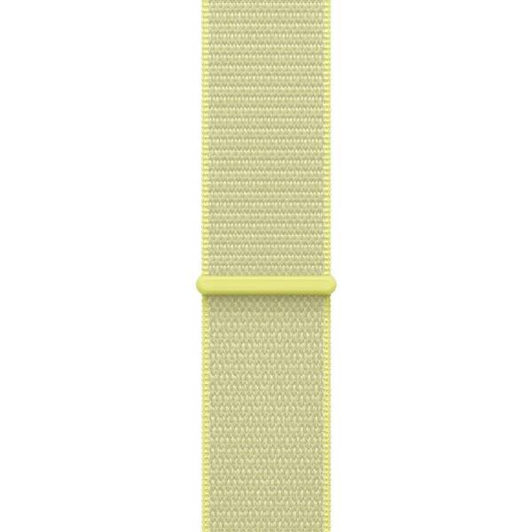 Remienok Apple 42mm neónovo žltý prevliekací športový 

