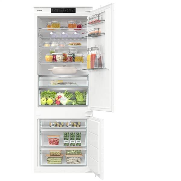 Chladnička s mrazničkou Gorenje NRKI619E61WFE biela

